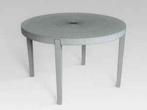 meja Model 3D