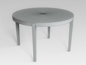 table 3D 模型