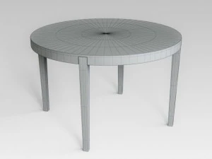meja Model 3D