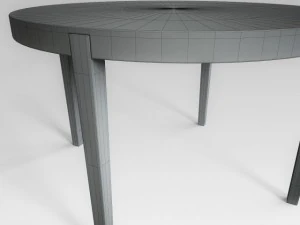 meja Model 3D