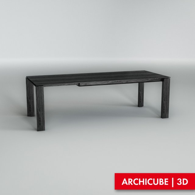 table 3D Model .c4d .max .obj .3ds .fbx .stl .blend 