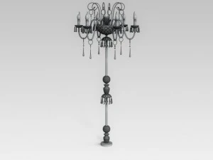 classic floor lamp 3D Model