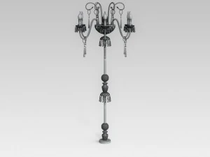 classic floor lamp 3D Model