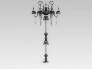 classic floor lamp 3D Model