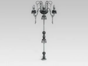 classic floor lamp 3D Model