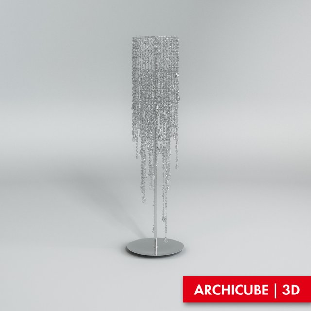 floor lamp Model 3D .c4d .max .obj .3ds .fbx .stl .blend 
