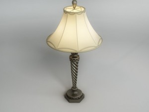table lamp 3D 모델