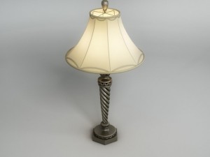 table lamp 3D 모델