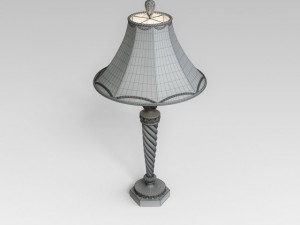 table lamp 3D 모델