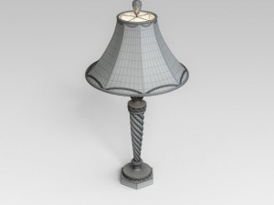 table lamp 3D 모델
