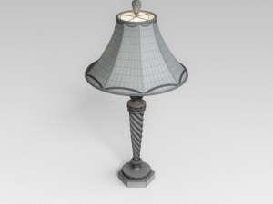table lamp 3D 모델