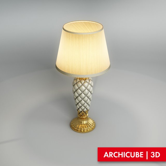 table lamp 3D 模型 .c4d .max .obj .3ds .fbx .stl .blend 