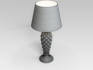 table lamp 3D 模型