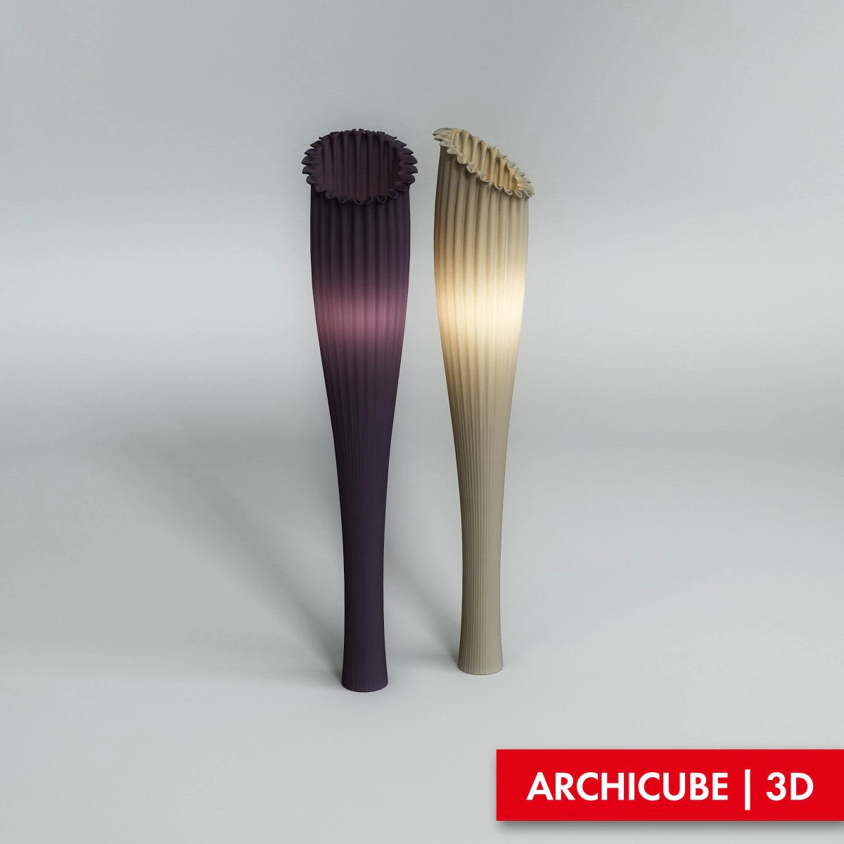 floor lamp 3D Model .c4d .max .obj .3ds .fbx .stl .blend 