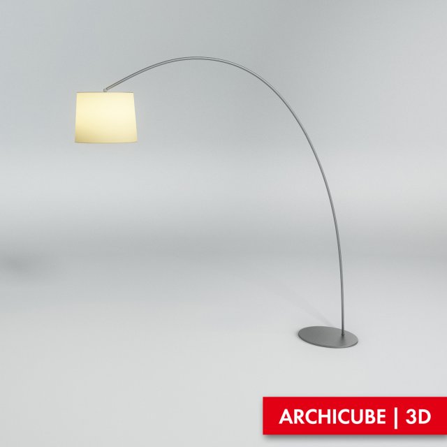 floor lamp Modelo 3D .c4d .max .obj .3ds .fbx .stl .blend 