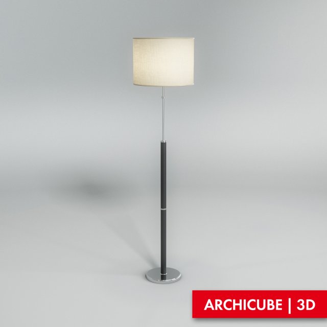 floor lamp Model 3D .c4d .max .obj .3ds .fbx .stl .blend 
