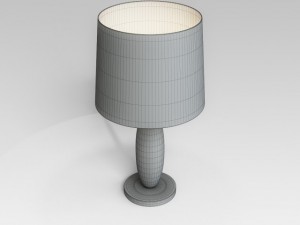 table lamp 3D 模型