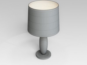 table lamp 3D 模型