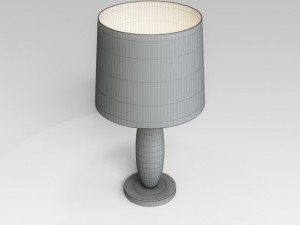 table lamp 3D 模型