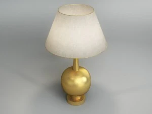 Tischlampe 3D Modell