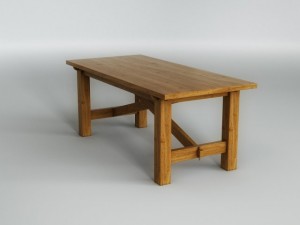 table Modelo 3D