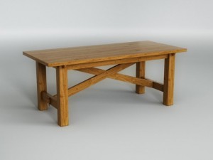 table Modelo 3D
