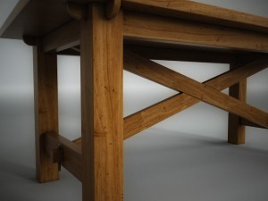 table Modelo 3D