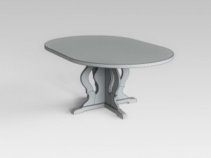 table 3D 모델