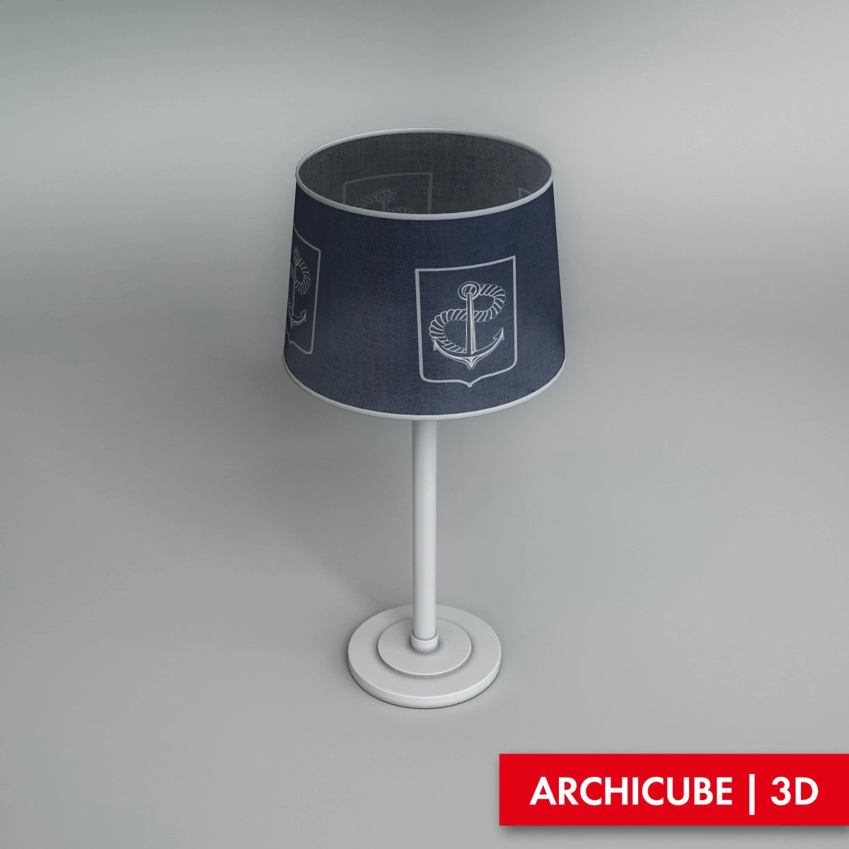 table lamp 3D Model .c4d .max .obj .3ds .fbx .stl .blend 
