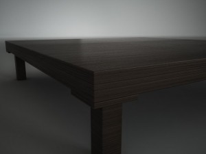 coffee table 3D मॉडल