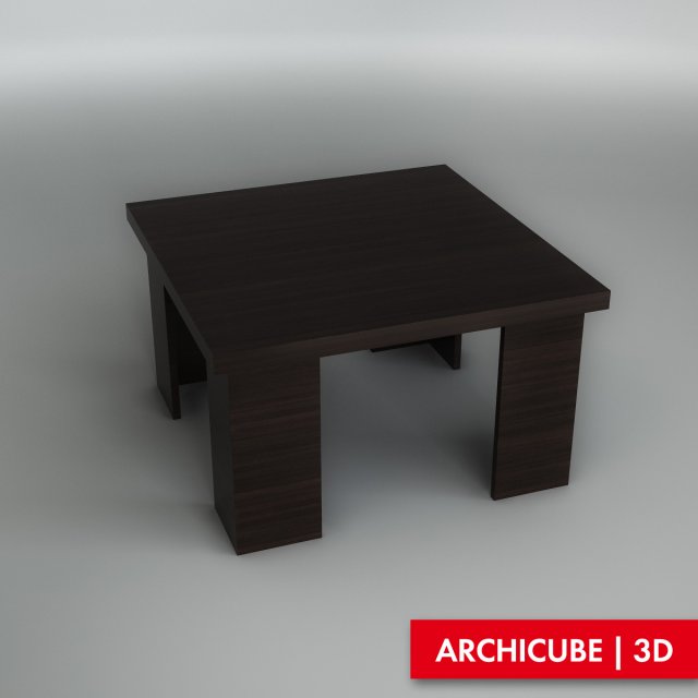 coffee table 3D Model .c4d .max .obj .3ds .fbx .stl .blend 