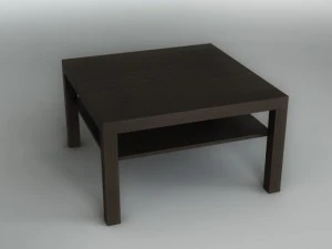 कॉफी टेबल 3D मॉडल