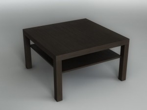 coffee table 3D Модель