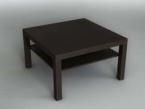 coffee table 3D Модель