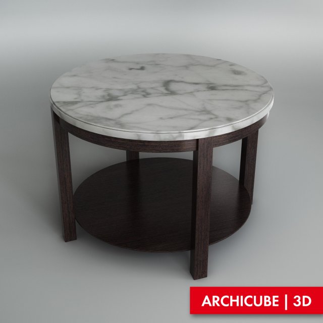 coffee table Modelo 3D .c4d .max .obj .3ds .fbx .stl .blend 