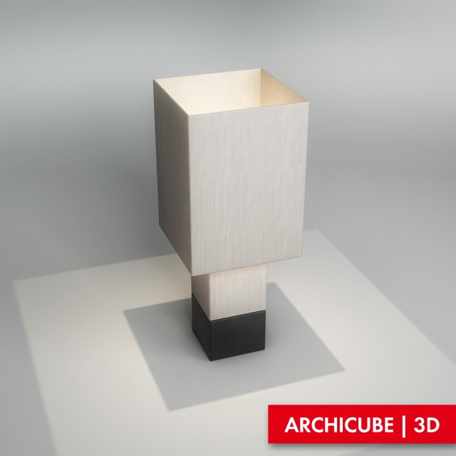 table lamp 3D 模型 .c4d .max .obj .3ds .fbx .stl .blend 