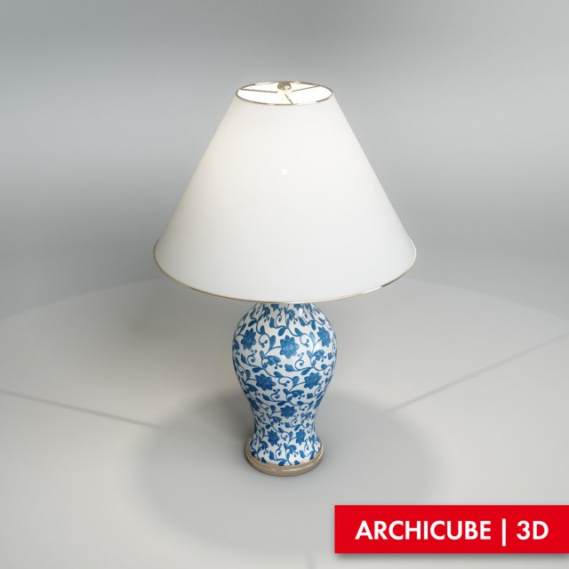 table lamp Model 3D .c4d .max .obj .3ds .fbx .stl .blend 