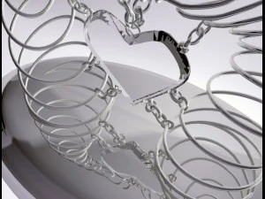 glass heart 3D Model