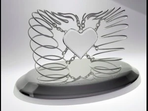 glass heart 3D Model