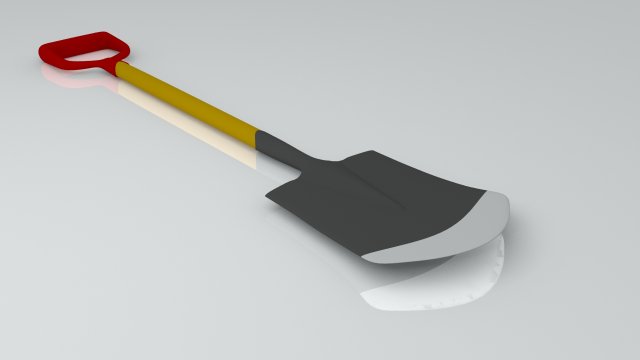 shovel Modèle 3D .c4d .max .obj .3ds .fbx .stl .blend 
