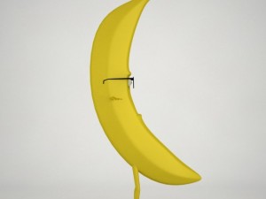 hermes banana fully rigged 3D Модель