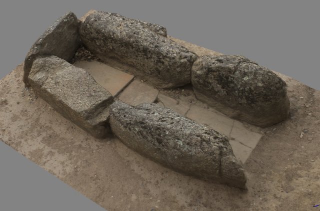 roman tomb 3D Model .c4d .max .obj .3ds .fbx .stl .blend 