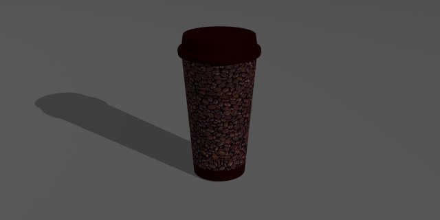 paper coffee cup 3Dモデル .c4d .max .obj .3ds .fbx .stl .blend 