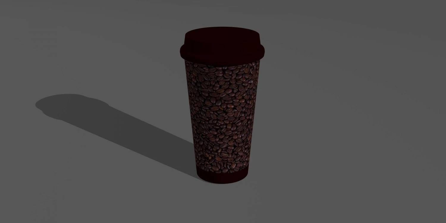 paper coffee cup 3D Model .c4d .max .obj .3ds .fbx .stl .blend
