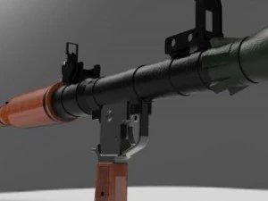 RPG 7v 3D 모델