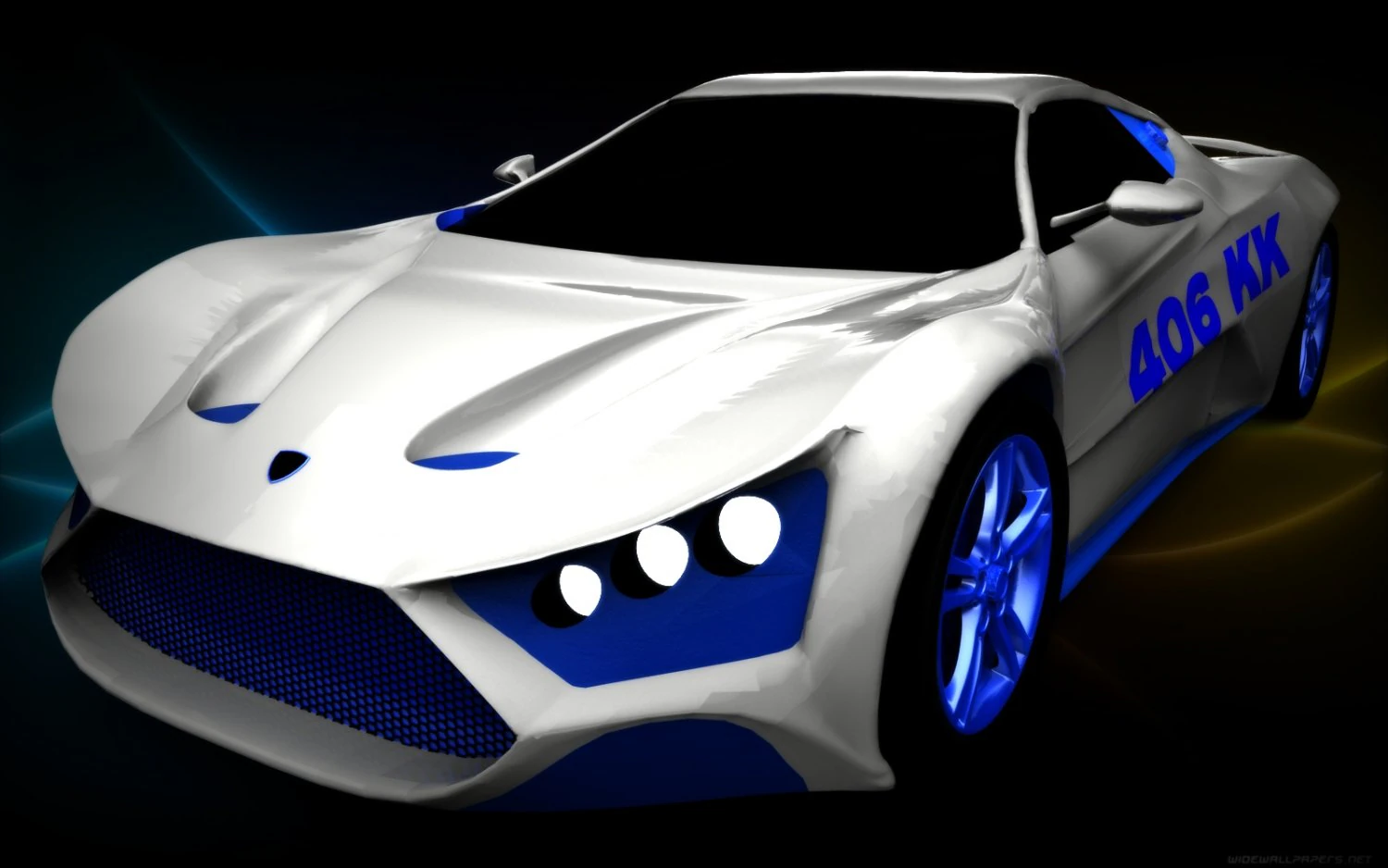 zenvo st1 3D Model .c4d .max .obj .3ds .fbx .stl .blend 