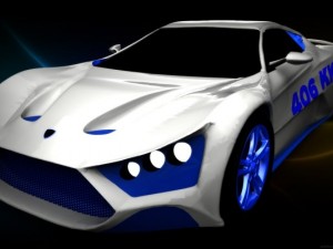 zenvo st1 Model 3D