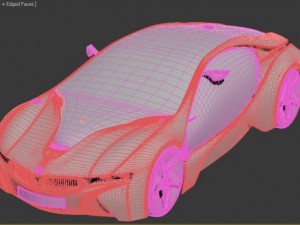 bmw  vision effecient dynamics 3D Model