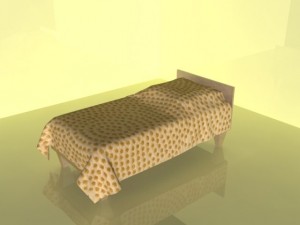 bed Model 3D