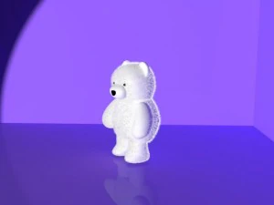 भालू 3D मॉडल